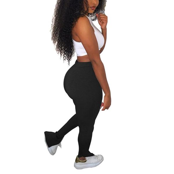 new fashion women ladies summer casual high waist boot-cut trousers solid color side split pants summer slim trousers black blue, Black;white
new fashion women ladies summer casual high waist boot-cut trousers solid color side split pants summer slim trousers black blue, Black;white