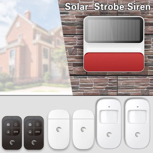 alarm systems etiger s8a outdoor solar wireless siren home security protection localtion system
alarm systems etiger s8a outdoor solar wireless siren home security protection localtion system