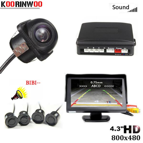 koorinwoo car video parking sensor parktronics 4 adjustable speaker bibi flat sensors reverse car rearview radar step-up alarm
koorinwoo car video parking sensor parktronics 4 adjustable speaker bibi flat sensors reverse car rearview radar step-up alarm