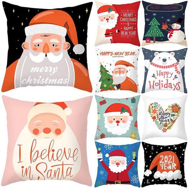 2020 new cartoon printed christmas pillow case office sofa cushion pillowcase throw pillow cover home bedroom decoration 45*45cm
2020 new cartoon printed christmas pillow case office sofa cushion pillowcase throw pillow cover home bedroom decoration 45*45cm