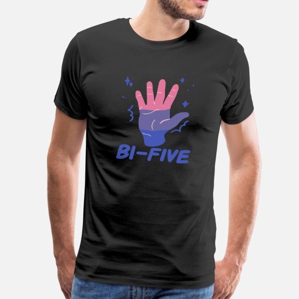 bi five high five bisexual lgbt rainbow pride tee t shirt men customized short sleeve plus size 3xl letters sunlight basic letters shirt
bi five high five bisexual lgbt rainbow pride tee t shirt men customized short sleeve plus size 3xl letters sunlight basic letters shirt
