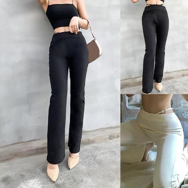 women's pants & capris elegant women trousers solid color elastic high waist love heart strap flare for long female, Black;white
women's pants & capris elegant women trousers solid color elastic high waist love heart strap flare for long female, Black;white