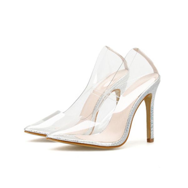 european station star models european and american models super high heel transparent pointed single shoes four-color facto, Black
european station star models european and american models super high heel transparent pointed single shoes four-color facto, Black