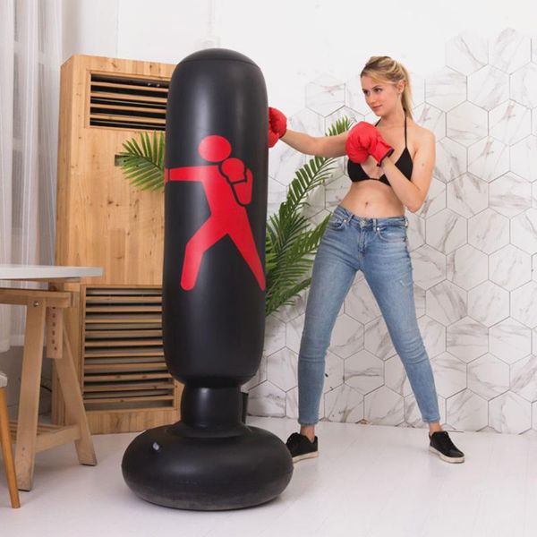 boxing punching bag inflatable stand tumbler sandbag training pressure relief 160cm boxing column for martial arts training
boxing punching bag inflatable stand tumbler sandbag training pressure relief 160cm boxing column for martial arts training