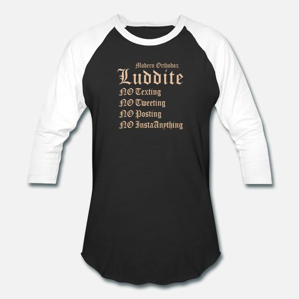 modern orthodox luddite a1 t shirt men designing 100% cotton plus size 3xl costume graphic comical spring autumn letters shirt
modern orthodox luddite a1 t shirt men designing 100% cotton plus size 3xl costume graphic comical spring autumn letters shirt