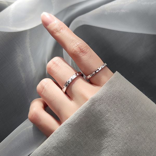 daiwujan minimalist retro 925 sterling silver index finger rings chic irregular open ring for fashion women couple party jewelry, Golden;silver
daiwujan minimalist retro 925 sterling silver index finger rings chic irregular open ring for fashion women couple party jewelry, Golden;silver