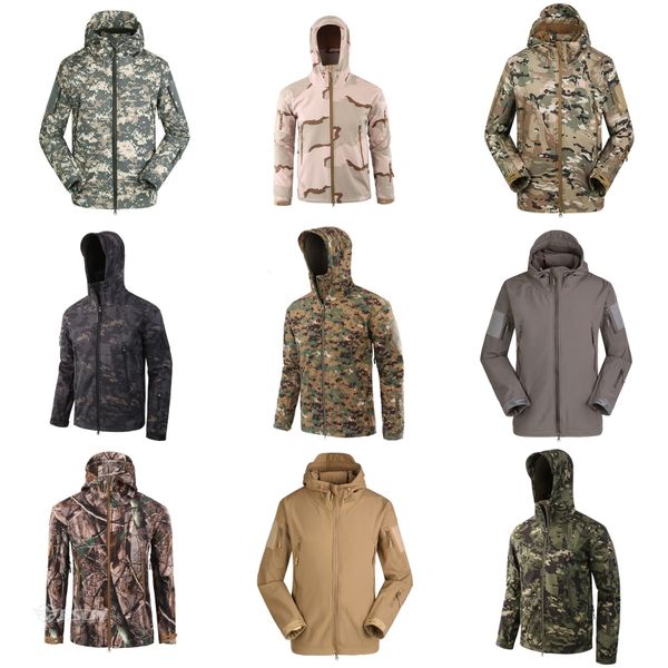 spring autumn mens casual camouflage hoodie jacket men waterproof clothes men windbreaker coat male outwear#350, Black;brown
spring autumn mens casual camouflage hoodie jacket men waterproof clothes men windbreaker coat male outwear#350, Black;brown