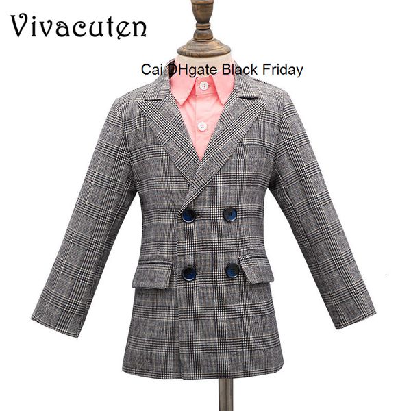 new spring autumn brand children coat for boys double-breasted jacket fashion baby boys formal plaid blazer toddlers clothes
new spring autumn brand children coat for boys double-breasted jacket fashion baby boys formal plaid blazer toddlers clothes
