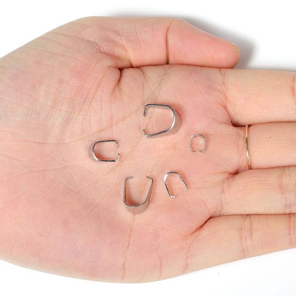 60pcs/lot stainless steel bail clasps necklace pendant pinch hooks clips connector for jewelry making findings diy accessories
60pcs/lot stainless steel bail clasps necklace pendant pinch hooks clips connector for jewelry making findings diy accessories