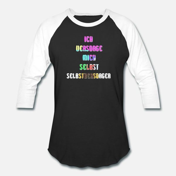 ich versorge mich selbst selbstversorger t shirt men design short sleeve size s-3xl costume loose casual summer letter shirt
ich versorge mich selbst selbstversorger t shirt men design short sleeve size s-3xl costume loose casual summer letter shirt