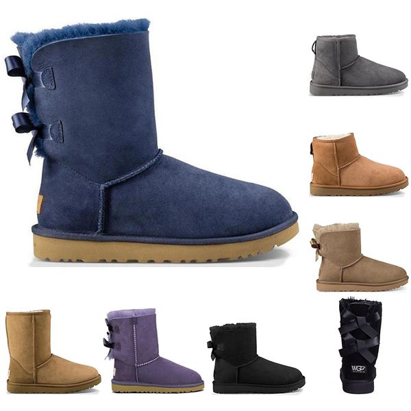 australia women snow boots fashion womens female sweet knot bow ankel botas black brown navy blue chestnut winter classics girls shoes 36-41
australia women snow boots fashion womens female sweet knot bow ankel botas black brown navy blue chestnut winter classics girls shoes 36-41