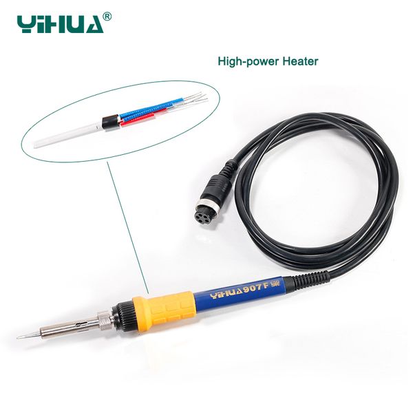 yihua 907f soldering iron handle 60w soldering station universal solder iron handle high-power heater accessories
yihua 907f soldering iron handle 60w soldering station universal solder iron handle high-power heater accessories
