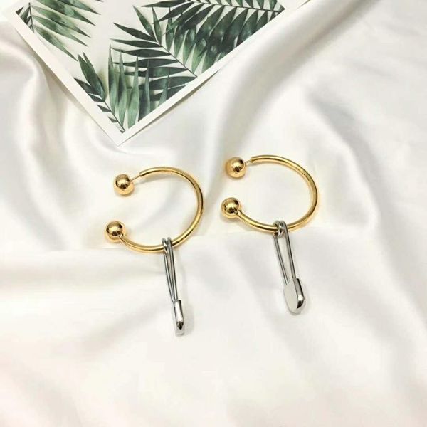 selling explosive style simple style electroplating two-color fashion designer earrings luxury designer jewelry women earrings, Golden
selling explosive style simple style electroplating two-color fashion designer earrings luxury designer jewelry women earrings, Golden