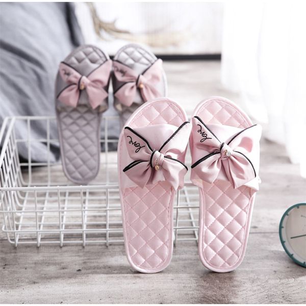 bowtie girls cotton flat slides ladies soft bottom flip flops female summer casual home shoes dropshipping women slippers, Black
bowtie girls cotton flat slides ladies soft bottom flip flops female summer casual home shoes dropshipping women slippers, Black