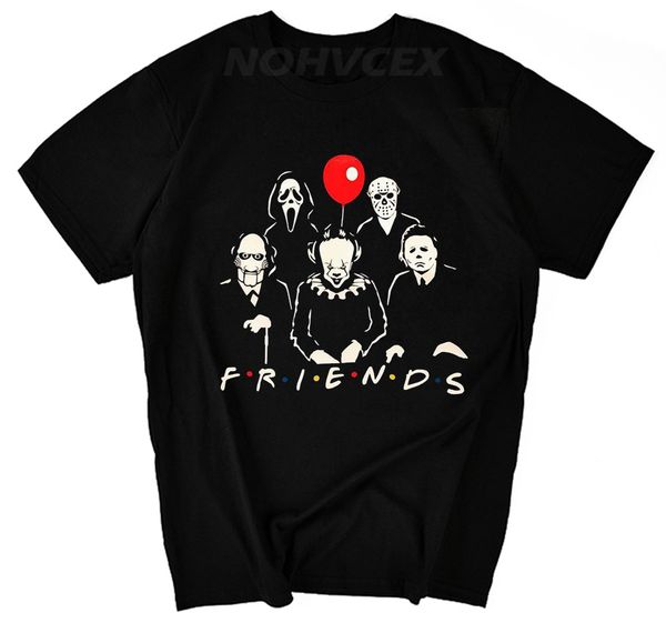 пятница 13-horror друзья pennywise майкл майерс джейсон voorhees хэллоуин мужчины t-shirt хлопок соответствие футболка
пятница 13-horror друзья pennywise майкл майерс джейсон voorhees хэллоуин мужчины t-shirt хлопок соответствие футболка