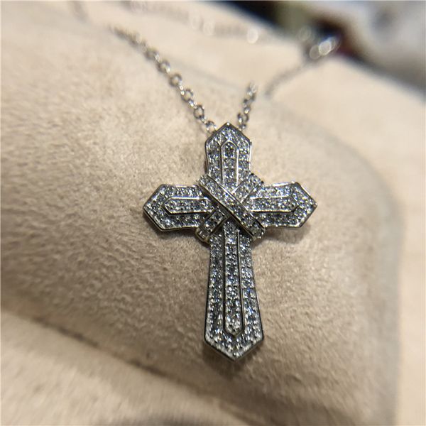cross necklace hip hop jewelry 925 sterling silver pave white cz diamond gemstones cross pendant lucky women necklaces for party
cross necklace hip hop jewelry 925 sterling silver pave white cz diamond gemstones cross pendant lucky women necklaces for party