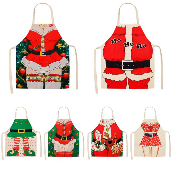 aprons parent-child kitchen apron merry christmas printed sleeveless cotton linen for kids men women home cleaning tools
aprons parent-child kitchen apron merry christmas printed sleeveless cotton linen for kids men women home cleaning tools