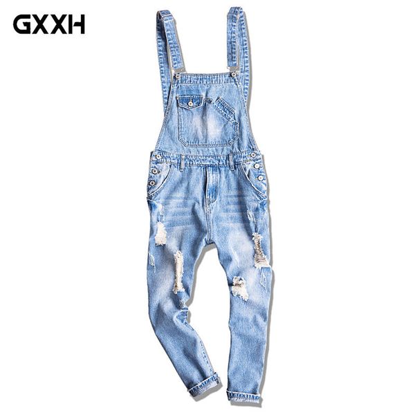 men's jeans casual loose work clothes extra large 5xl denim overalls huge pants piece jumper hole nine suspenders, Blue
men's jeans casual loose work clothes extra large 5xl denim overalls huge pants piece jumper hole nine suspenders, Blue