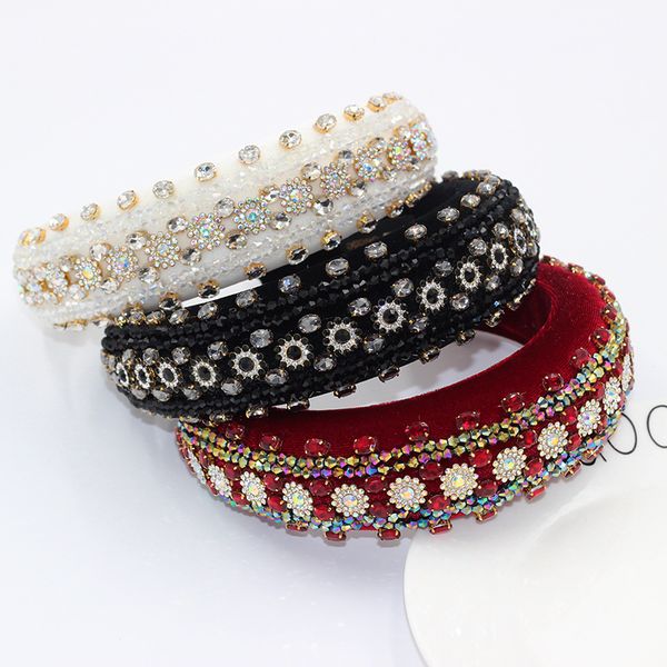 hair accessories european and american style luxury hairbands women sponge crystal gemstone ladies party prom headband fashion
hair accessories european and american style luxury hairbands women sponge crystal gemstone ladies party prom headband fashion