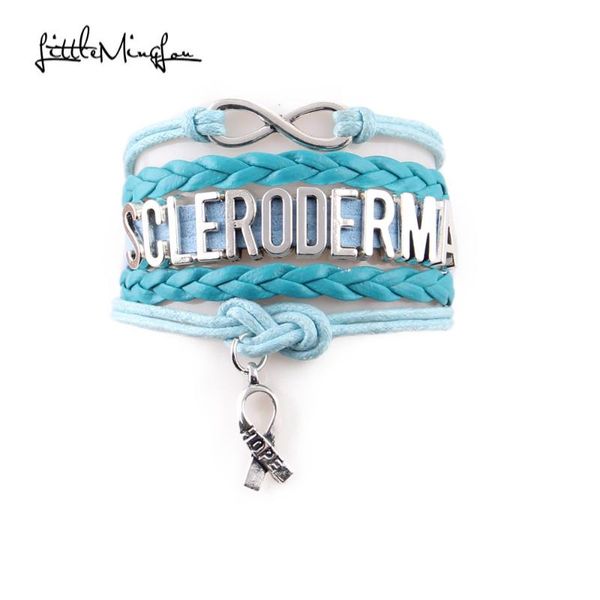 little minglou infinity hope scleroderma bracelet ribbon charm awareness leather wrap men bracelets & bangles for women jewelry, Red;blue
little minglou infinity hope scleroderma bracelet ribbon charm awareness leather wrap men bracelets & bangles for women jewelry, Red;blue