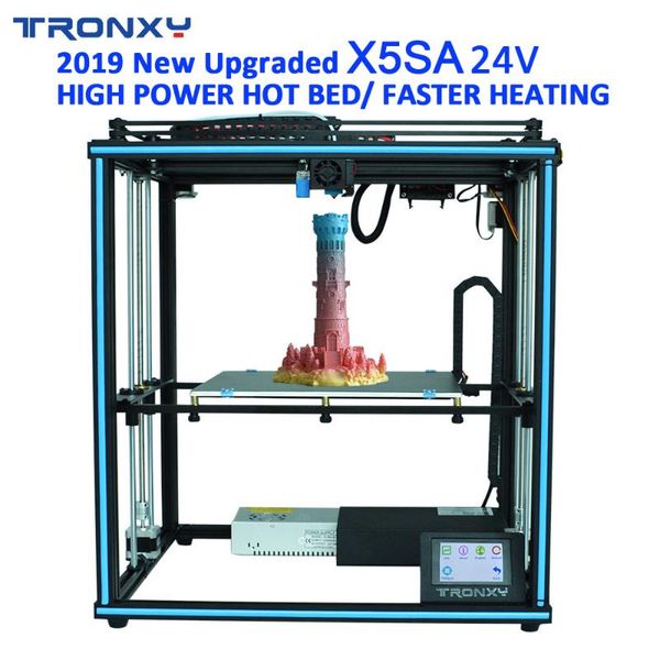 tronxy 3d x5sa принтер pro / x5sa-400 / x5sa 24v большой размер печати силы- re auto level 3d машина 3,5-дюймовый сенсорный экран
tronxy 3d x5sa принтер pro / x5sa-400 / x5sa 24v большой размер печати силы- re auto level 3d машина 3,5-дюймовый сенсорный экран