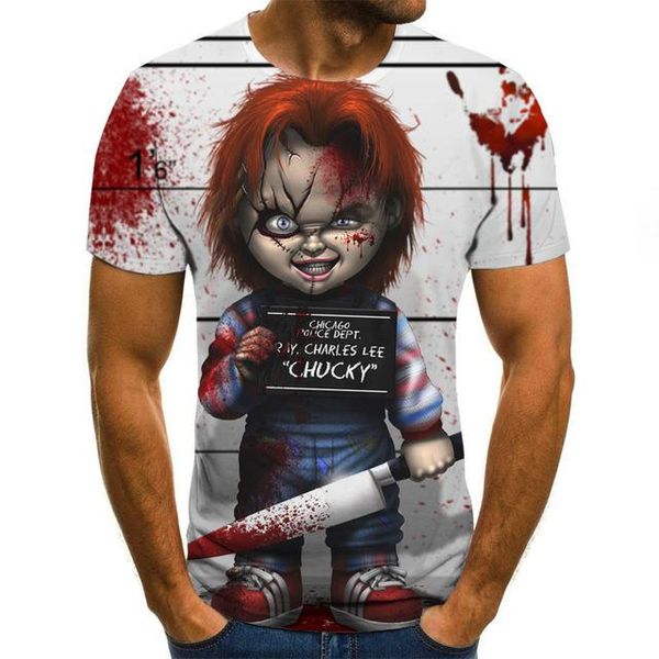 3d zombie print horror 3d print shirts funny horror kawaii men clothing