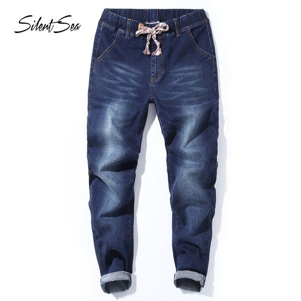 silentsea summer loose men's jeans large sizes harlan jeans 7xl men clothing man baggy trousers elastic waist male, Blue
silentsea summer loose men's jeans large sizes harlan jeans 7xl men clothing man baggy trousers elastic waist male, Blue