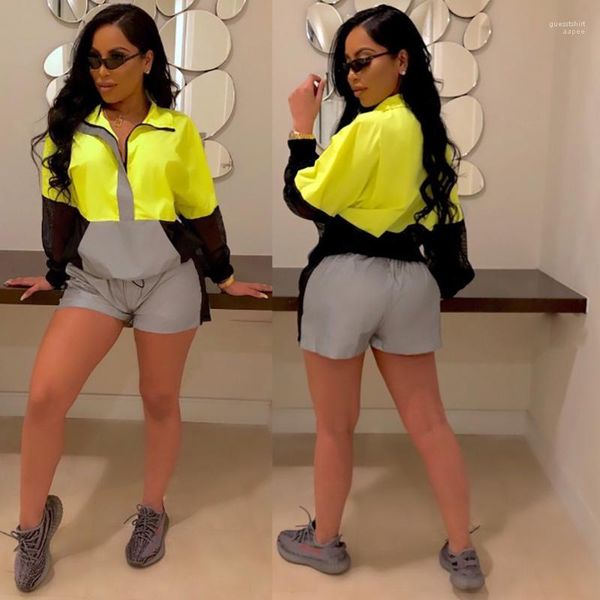 coat short pants sports sets womens 2pcs designer suits women 3m reflective tracksuit women fashion long sleeve, Gray
coat short pants sports sets womens 2pcs designer suits women 3m reflective tracksuit women fashion long sleeve, Gray