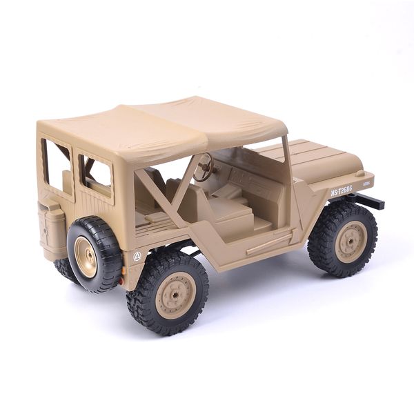 1:14 full-scale 2.4g four-wheel drive off-road climbing jeep remote control car high-speed model car charged
1:14 full-scale 2.4g four-wheel drive off-road climbing jeep remote control car high-speed model car charged