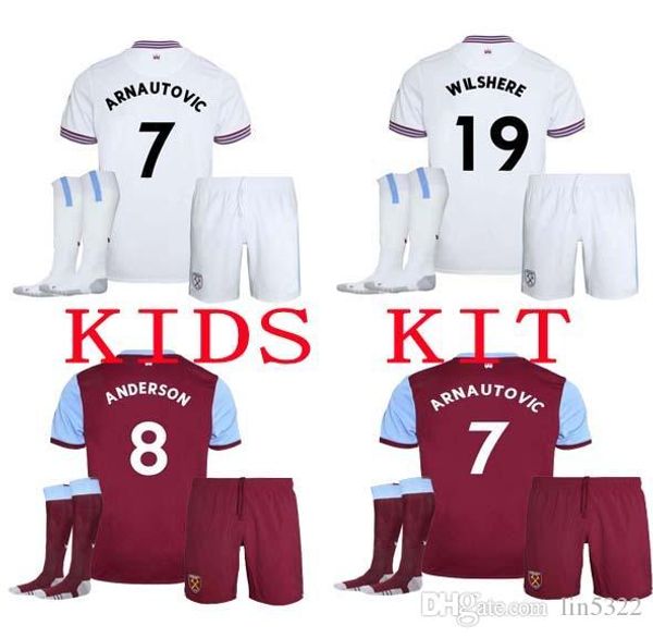 2019 20 kids kit red white soccer jerseys united 19 20 home away camiseta arnautovic chicharito lanzini nasri wilshere yarmolenko jersey, Black;yellow
2019 20 kids kit red white soccer jerseys united 19 20 home away camiseta arnautovic chicharito lanzini nasri wilshere yarmolenko jersey, Black;yellow