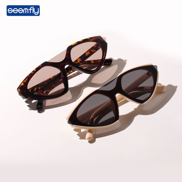 sunglasses seemfly retro pointy integrated men and women cat eye leopard print sunshades vintage fashion comfortable spectacles, White;black
sunglasses seemfly retro pointy integrated men and women cat eye leopard print sunshades vintage fashion comfortable spectacles, White;black