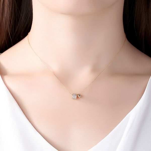 2020 korean fashion necklace womens copper zircon elegant ladies party gift jewelry clavicle necklace to girlsfreind with pouch gold color, Silver
2020 korean fashion necklace womens copper zircon elegant ladies party gift jewelry clavicle necklace to girlsfreind with pouch gold color, Silver