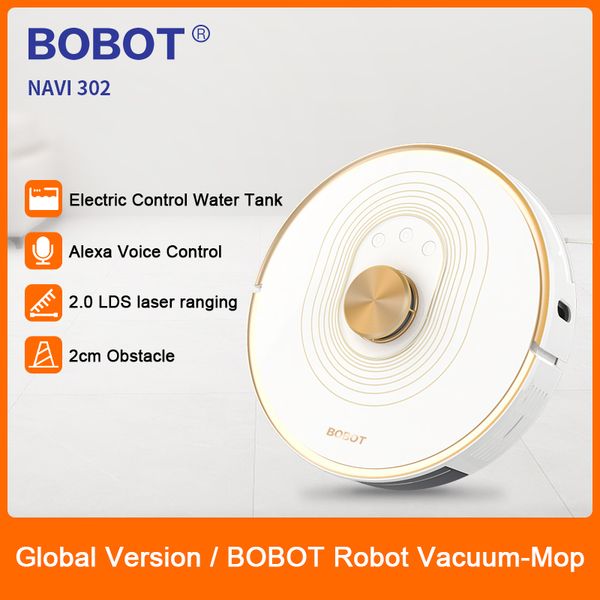 bobot navi 302 laser navigation robot vacuum cleaner 2700 pa powerful suction 380 ml large electronically controlled wate tank
bobot navi 302 laser navigation robot vacuum cleaner 2700 pa powerful suction 380 ml large electronically controlled wate tank