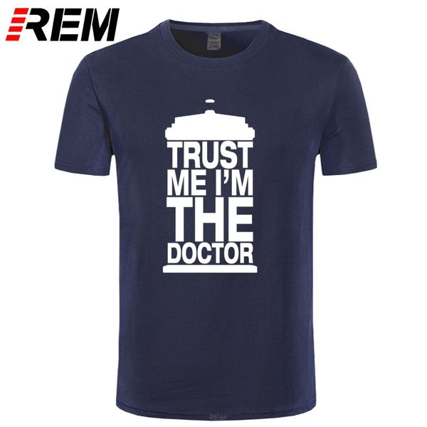 rem fashion new gift tee dr who trust me i am a doctor funny t shirt for men