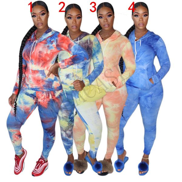 women long sleeve hoodie set 2 piece clothing tie dye pullover t-shirt leggings pants tracksuit sweatshirt sports suit outfits new d81010, White
women long sleeve hoodie set 2 piece clothing tie dye pullover t-shirt leggings pants tracksuit sweatshirt sports suit outfits new d81010, White