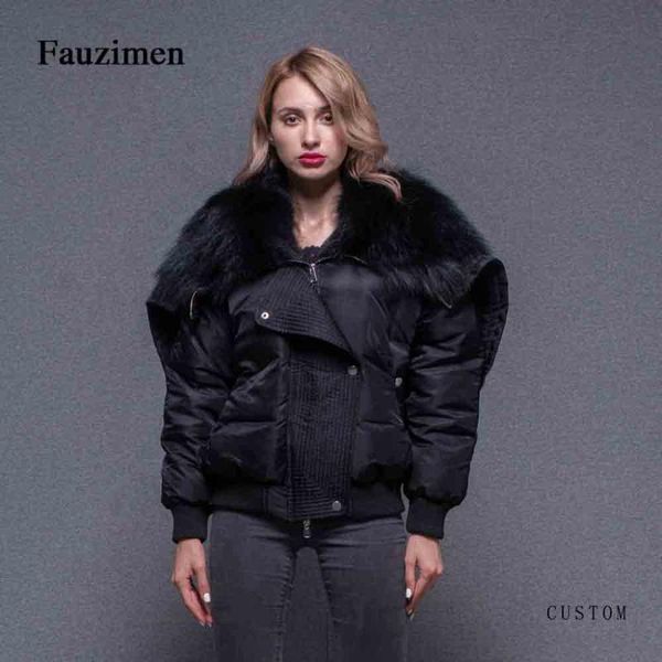new women winter coat big raccoon fur hooded bomber jacket windbreaker women ladies jackets clothes parka, Black;brown
new women winter coat big raccoon fur hooded bomber jacket windbreaker women ladies jackets clothes parka, Black;brown