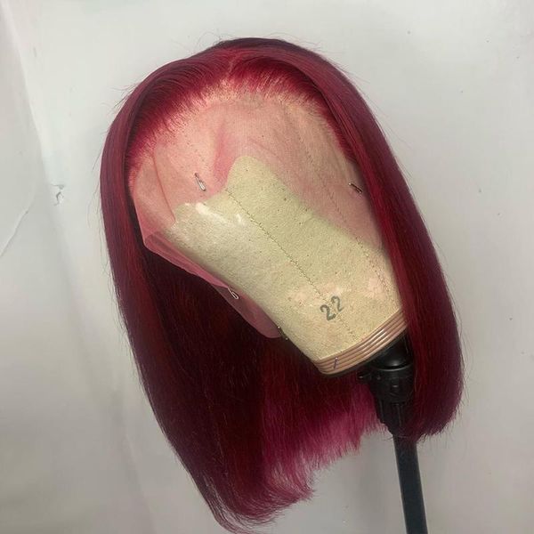 red bob wig colored remy brazilian 13x6 t lace front human hair wig 8-16 inches ombre closure for black women pre plucked, Black;brown
red bob wig colored remy brazilian 13x6 t lace front human hair wig 8-16 inches ombre closure for black women pre plucked, Black;brown