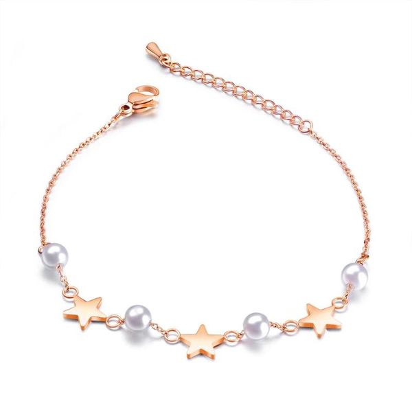 showtime kpop stainless steel bracelet for women five pointed star bracelets rose gold boho bead chain fashion bohemian bracelet, Golden;silver
showtime kpop stainless steel bracelet for women five pointed star bracelets rose gold boho bead chain fashion bohemian bracelet, Golden;silver