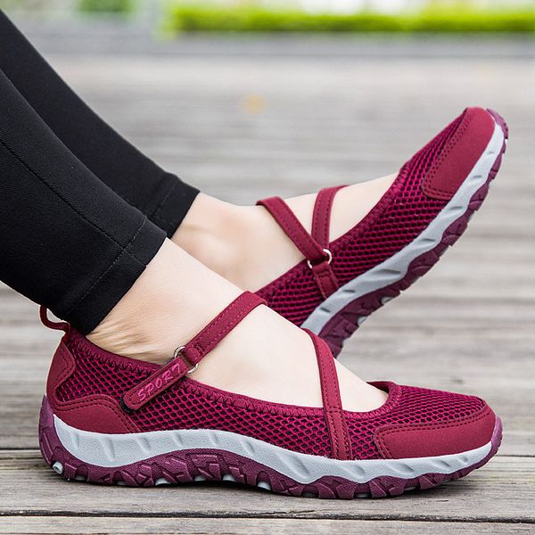 summer women flat shoes mesh sneakers breathable non-slip buckle strap ballets shallow platform ladies casual female loafers, Black
summer women flat shoes mesh sneakers breathable non-slip buckle strap ballets shallow platform ladies casual female loafers, Black