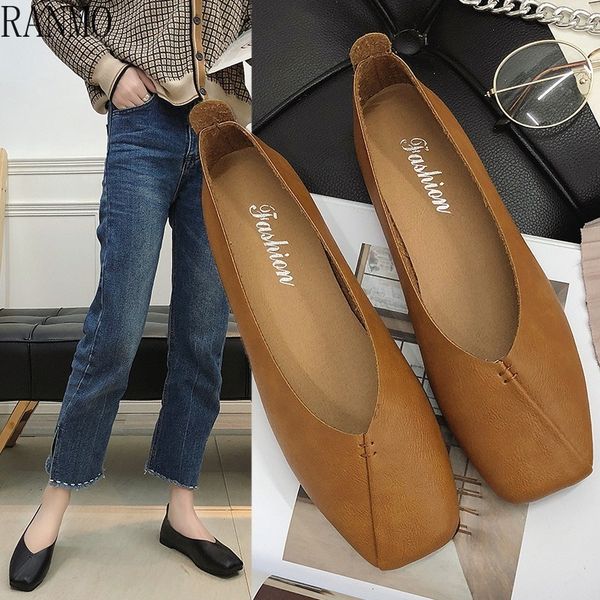 2020 new genuine leather flat shoes woman hand-sewn leather loafers cowhide flexible spring casual shoes women flats women, Black
2020 new genuine leather flat shoes woman hand-sewn leather loafers cowhide flexible spring casual shoes women flats women, Black