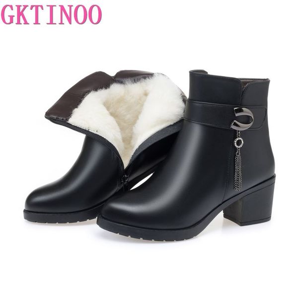 gktinoo 2020 new fashion soft leather women ankle boots high heels zipper shoes warm wool winter boots for women plus size 35-43, Black
gktinoo 2020 new fashion soft leather women ankle boots high heels zipper shoes warm wool winter boots for women plus size 35-43, Black