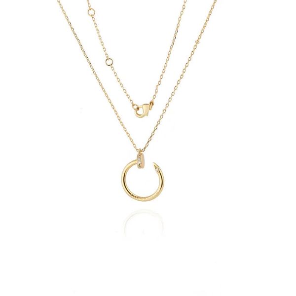 Women Jewelry custom name necklace stainless steel nail gold necklace designer jewelry diamond chain fashion necklace
Women Jewelry custom name necklace stainless steel nail gold necklace designer jewelry diamond chain fashion necklace