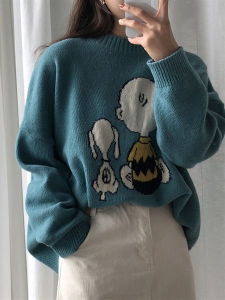 woman sweater 2020 spring winter women clothes new cute cartoon pattern loose long sleeve pullover sweater womens 926a
woman sweater 2020 spring winter women clothes new cute cartoon pattern loose long sleeve pullover sweater womens 926a
