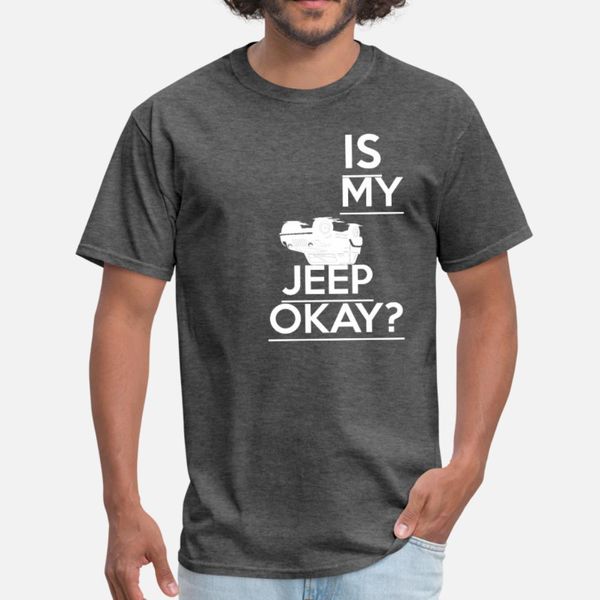 is my jeep okay t shirt men graphic short sleeve round neck cool graphic comical summer leisure shirt
is my jeep okay t shirt men graphic short sleeve round neck cool graphic comical summer leisure shirt