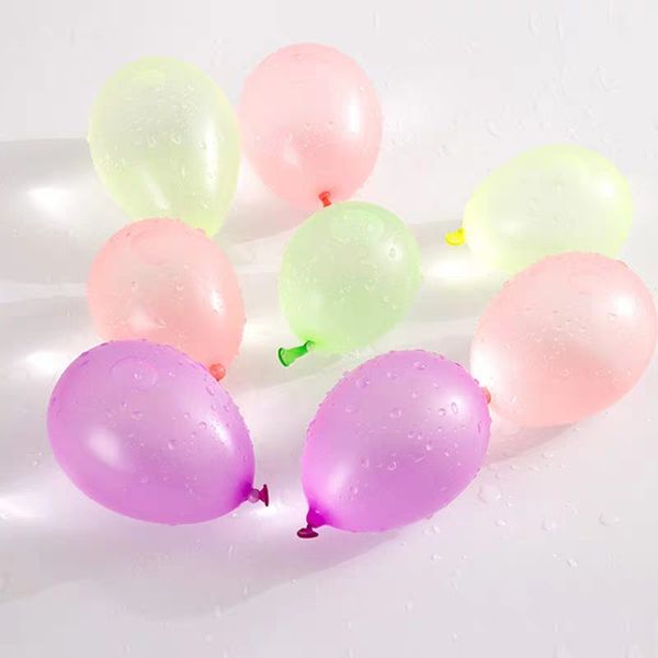 111pcs summer outdoor water bomb game latex balloon in bulk self sealing instant
111pcs summer outdoor water bomb game latex balloon in bulk self sealing instant