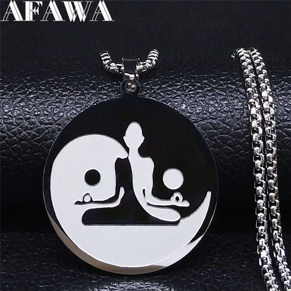 tai chi yin yang gossip stainless steel necklace silver color necklaces jewelry joyas de acero inoxidable para mujer n4240s01
tai chi yin yang gossip stainless steel necklace silver color necklaces jewelry joyas de acero inoxidable para mujer n4240s01