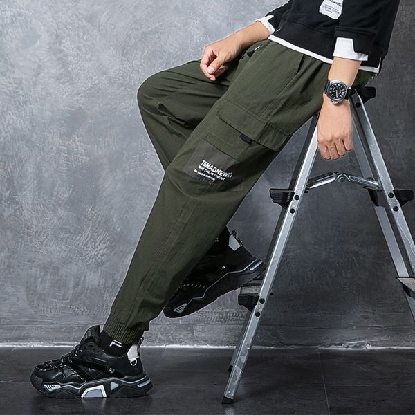 2019 autumn and winter new fashion men's overalls korean style slim-fit ankle-tied men's overalls z807z, Blue
2019 autumn and winter new fashion men's overalls korean style slim-fit ankle-tied men's overalls z807z, Blue