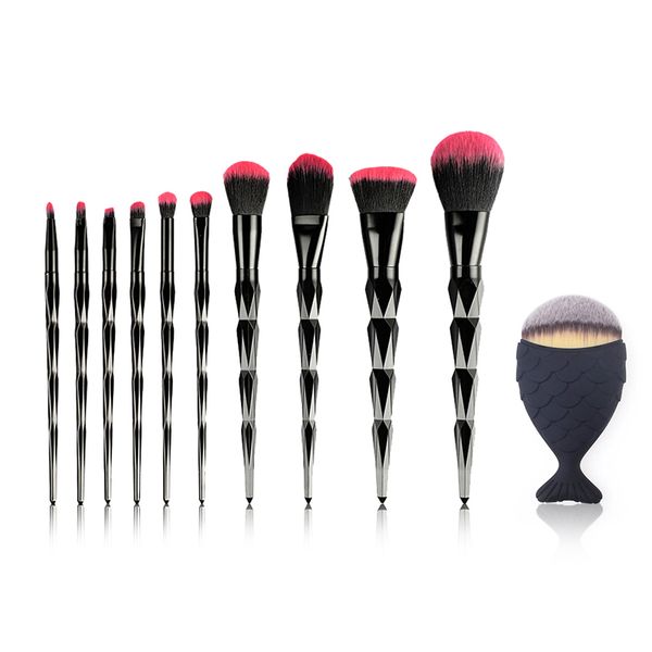 makeup brushes 10/11pcs black diamond sets kits professional eye make up eyeliner brush set rose gold
makeup brushes 10/11pcs black diamond sets kits professional eye make up eyeliner brush set rose gold