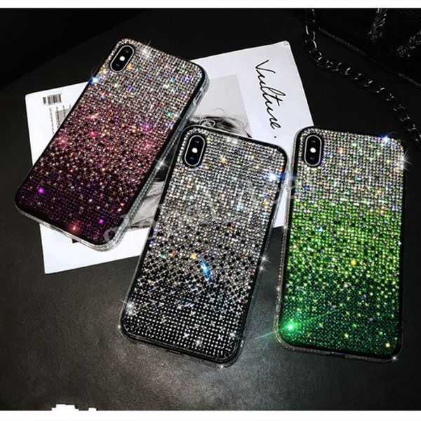 cgjxsgradient diamond phone case for iphone11 side drill bling back cover for iphone 7 8 plus xs max xr 11 pro max rhinestone cases
cgjxsgradient diamond phone case for iphone11 side drill bling back cover for iphone 7 8 plus xs max xr 11 pro max rhinestone cases