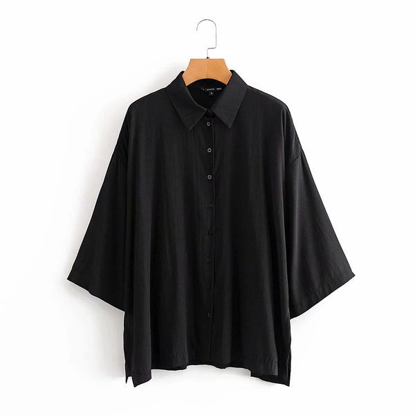 2020 designer v neck black long sleeve crew neck designer women blouses shirts summer women's fashion with a wide range of thin loose s, White
2020 designer v neck black long sleeve crew neck designer women blouses shirts summer women's fashion with a wide range of thin loose s, White